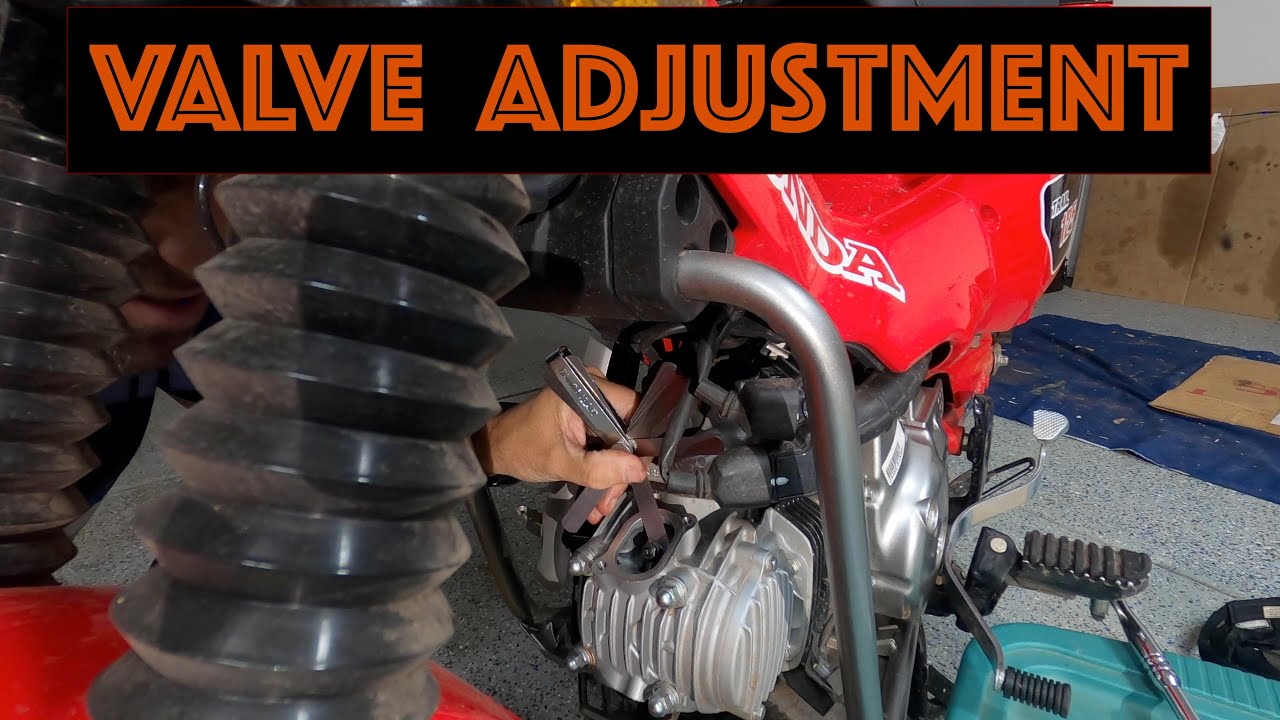 Valve Clearance Check | Honda Trail 125
