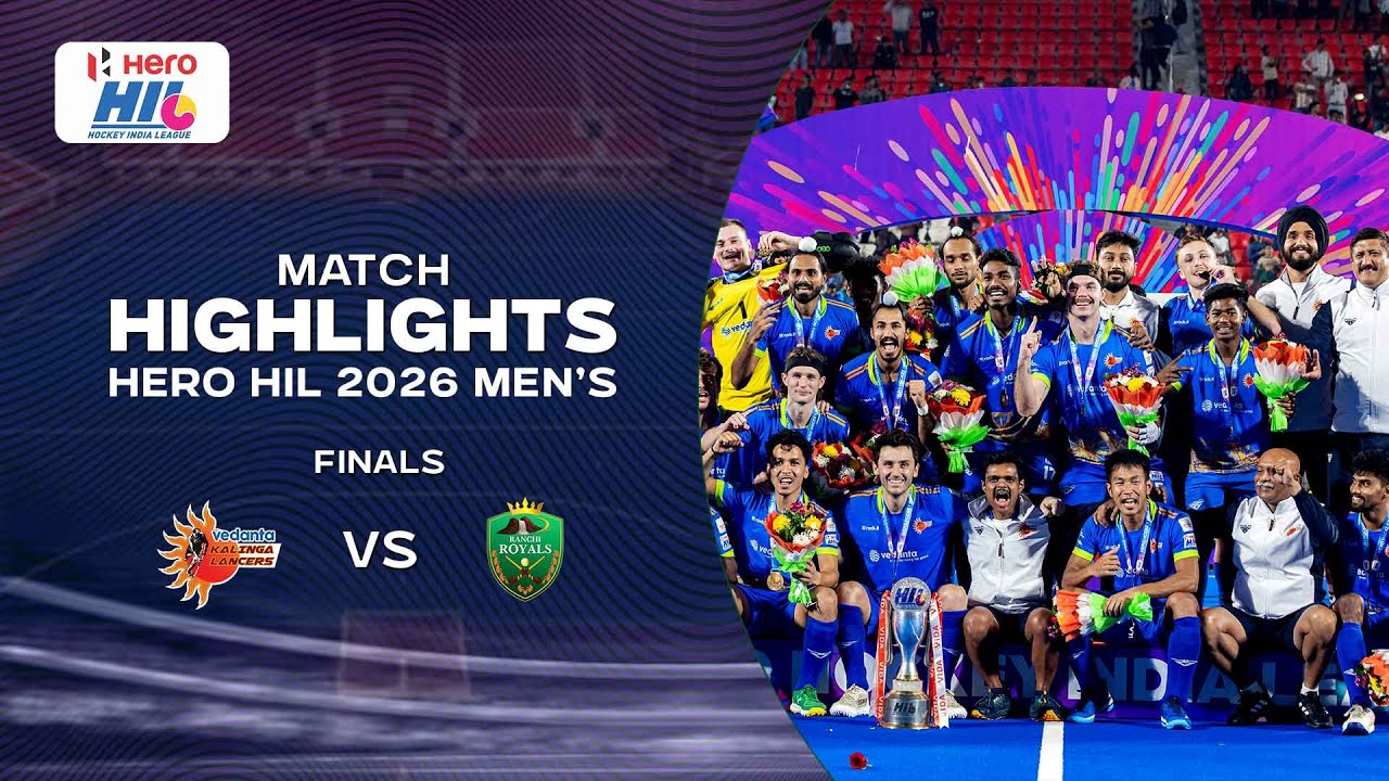 Men's Hero Hockey India League 2026 || Match Highlights || FINAL || LANCERS VS ROYALS