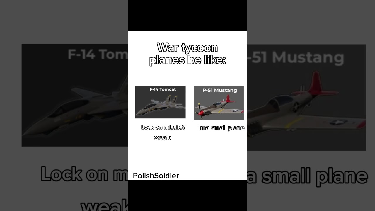 War tycoon planes be like #roblox #memes #wartycoon