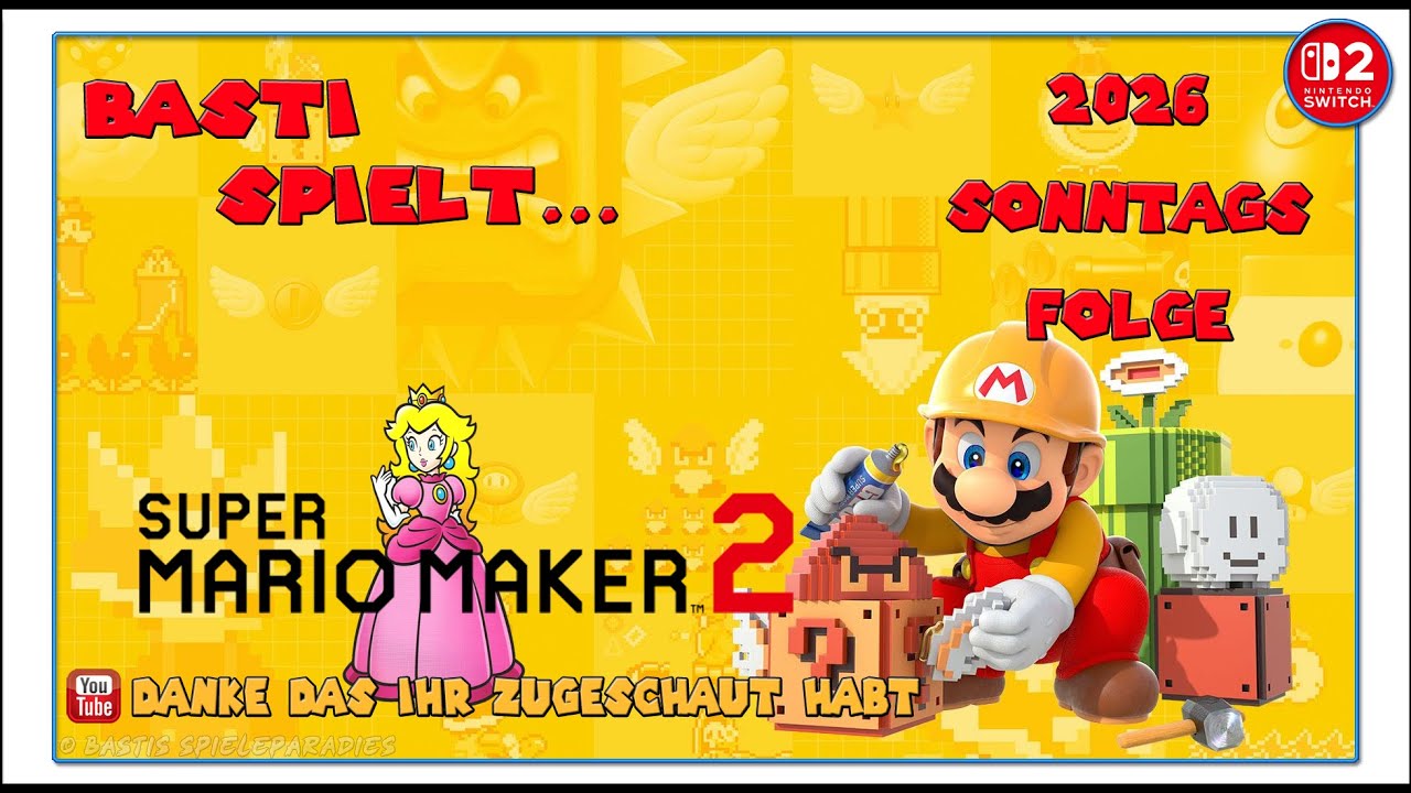 Super Mario Maker 2 Online 2026  #04 - Wir üben uns in Präzision