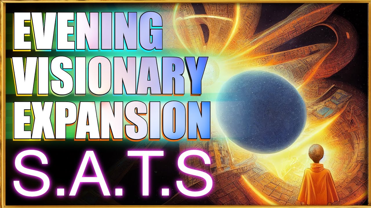 EVENING VISIONARY EXPANSION | 6 - 3 Hz | State Akin to Sleep | Visualisation Tools 🌌✨