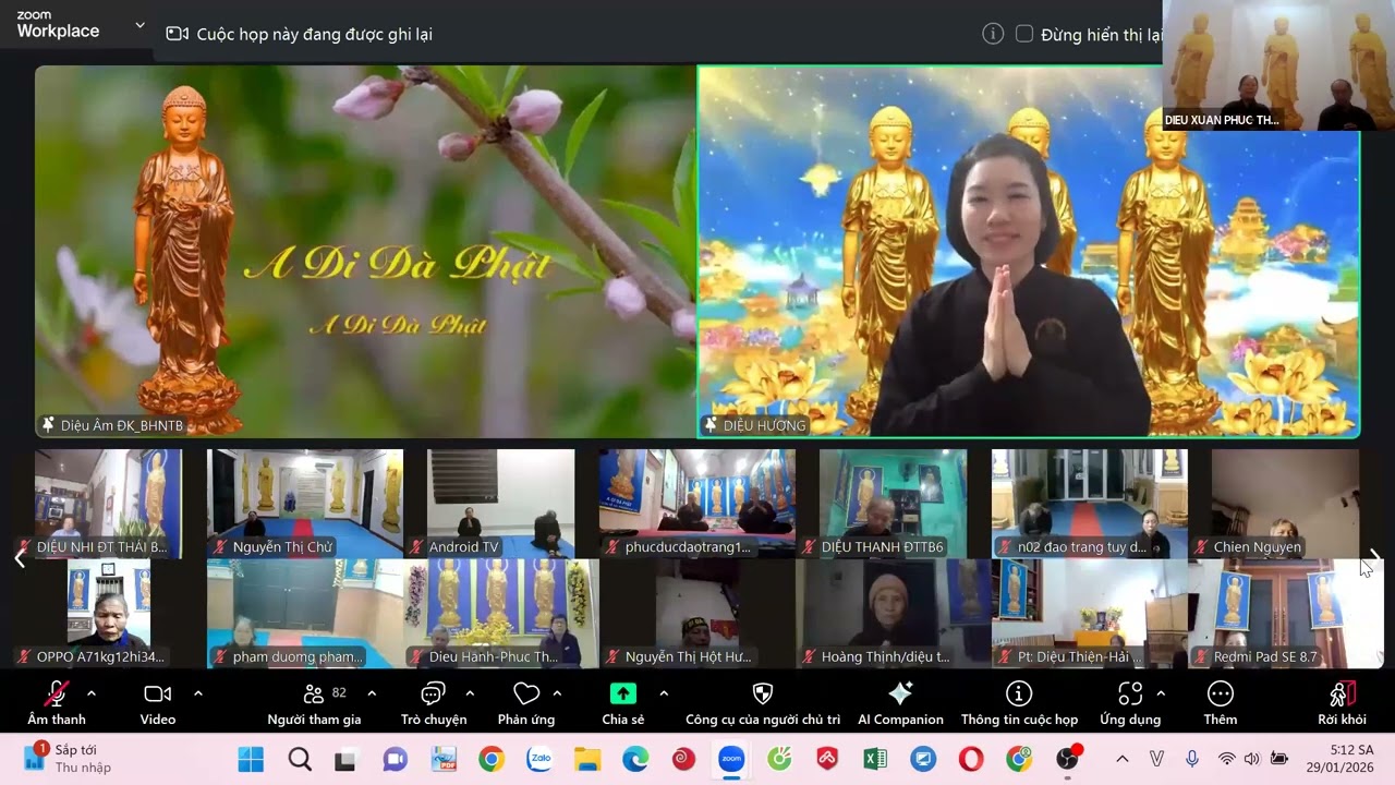 Zoom sang, Dieu Huong tom tat toa dam "Hanh Theo An To" 35