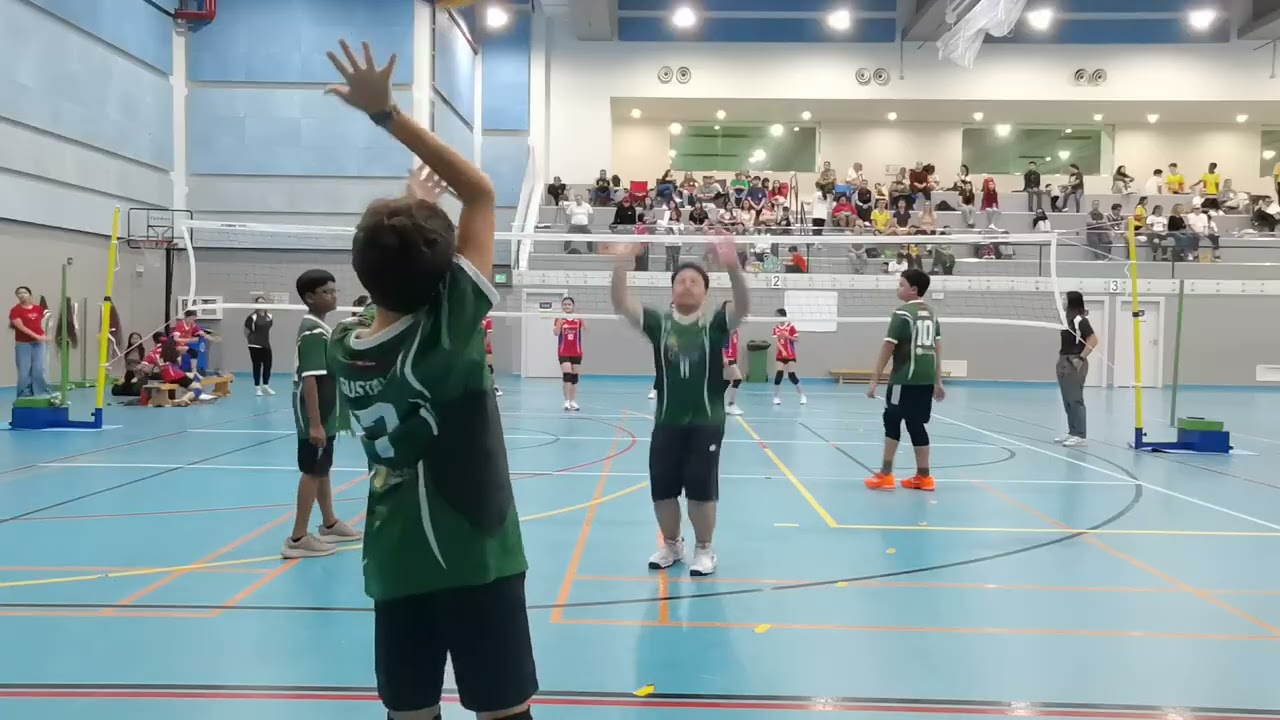 The 8th Xpats Juniors Volleyball Tournament - Finals Rookies (Red vs Green)
