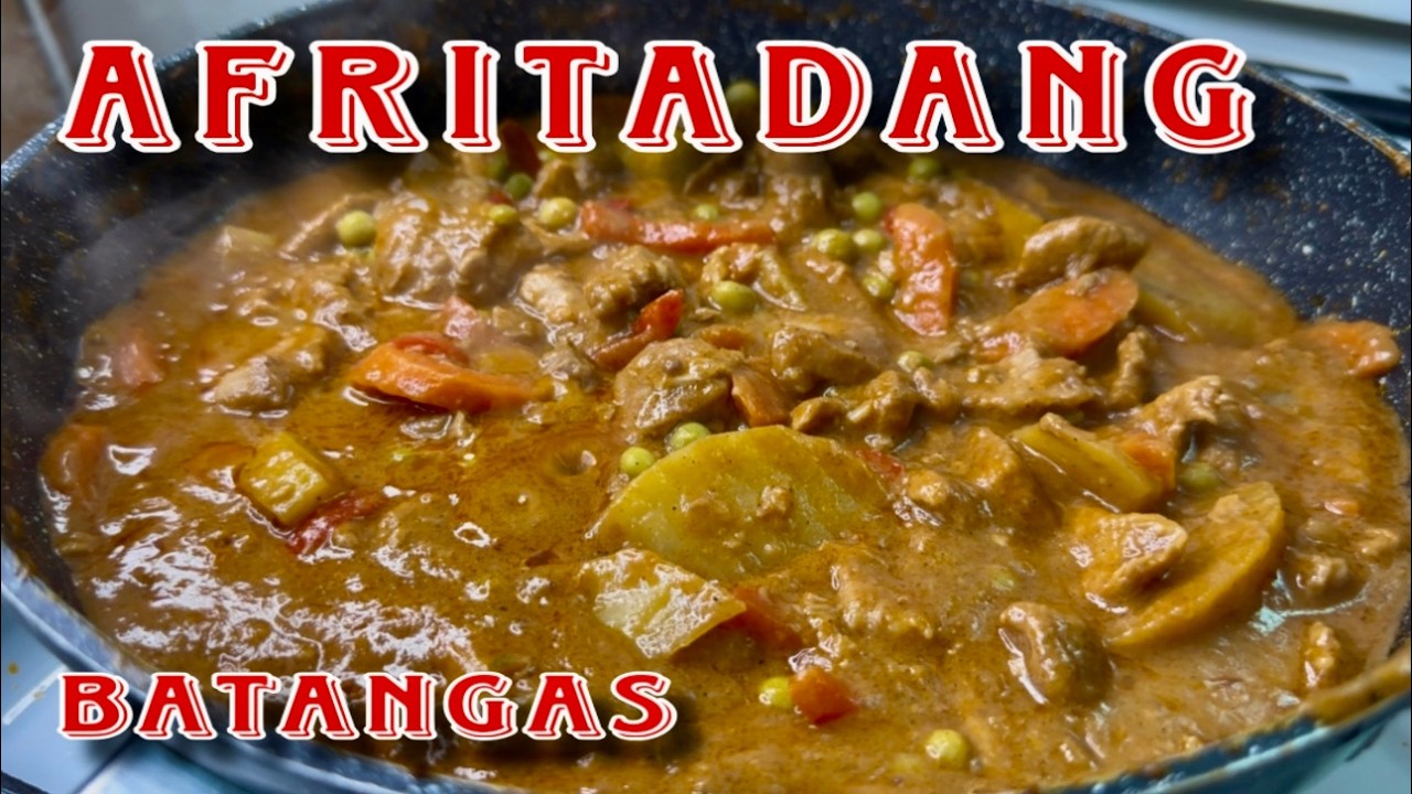 Pork Afritada Recipe | Afritadang Batangas