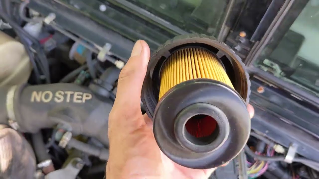 2001 Hummer H1 TT4-ABS Fuel Filter Replacement