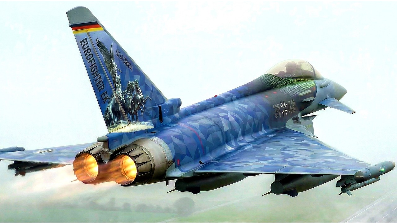 НОВЫЙ Eurofighter EK: Самый Опасный Истребитель Германии!