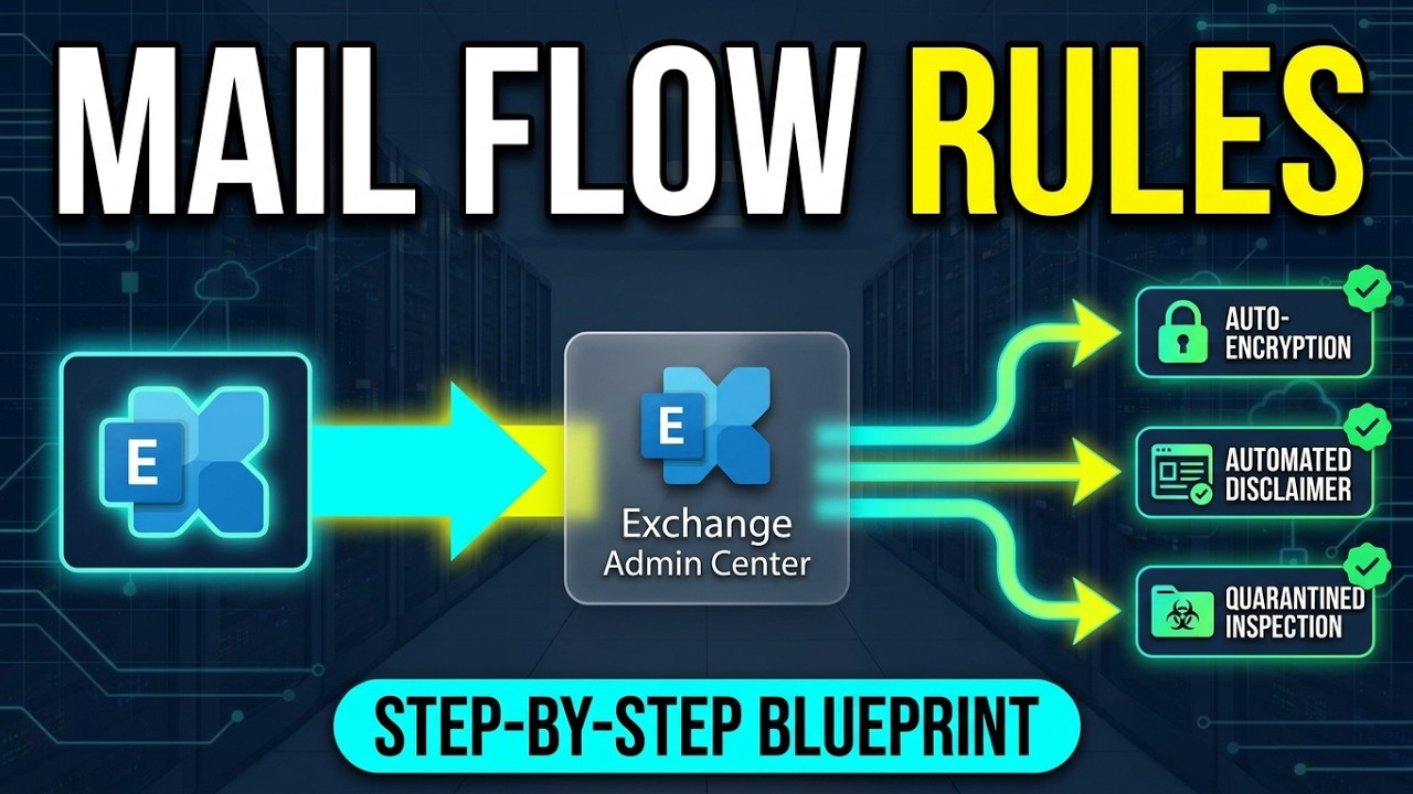 How to Create Exchange Mail Flow Rules in Microsoft 365 (Step-by-Step Guide)