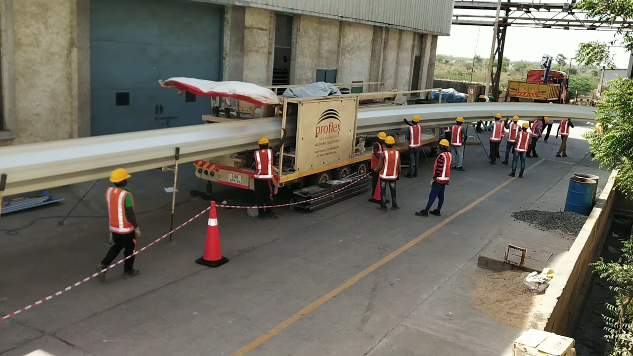 PROFLEX - SELF SUPPORTED STEEL ROOFING SYSTEM - CURVED SHAPE FORMING - TECHTALK WITH KAPTAN