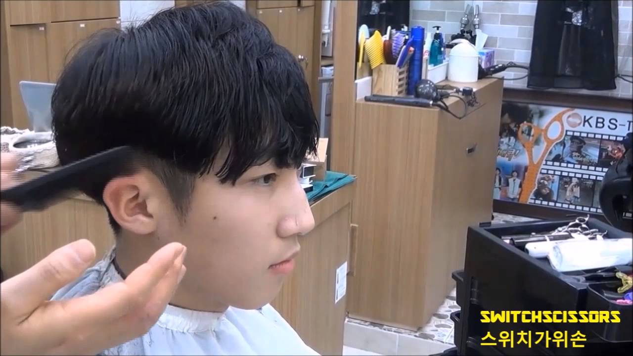 창원미용이용학원) 투블럭컷(two block haircut) (진해 석동 스위치가위손)