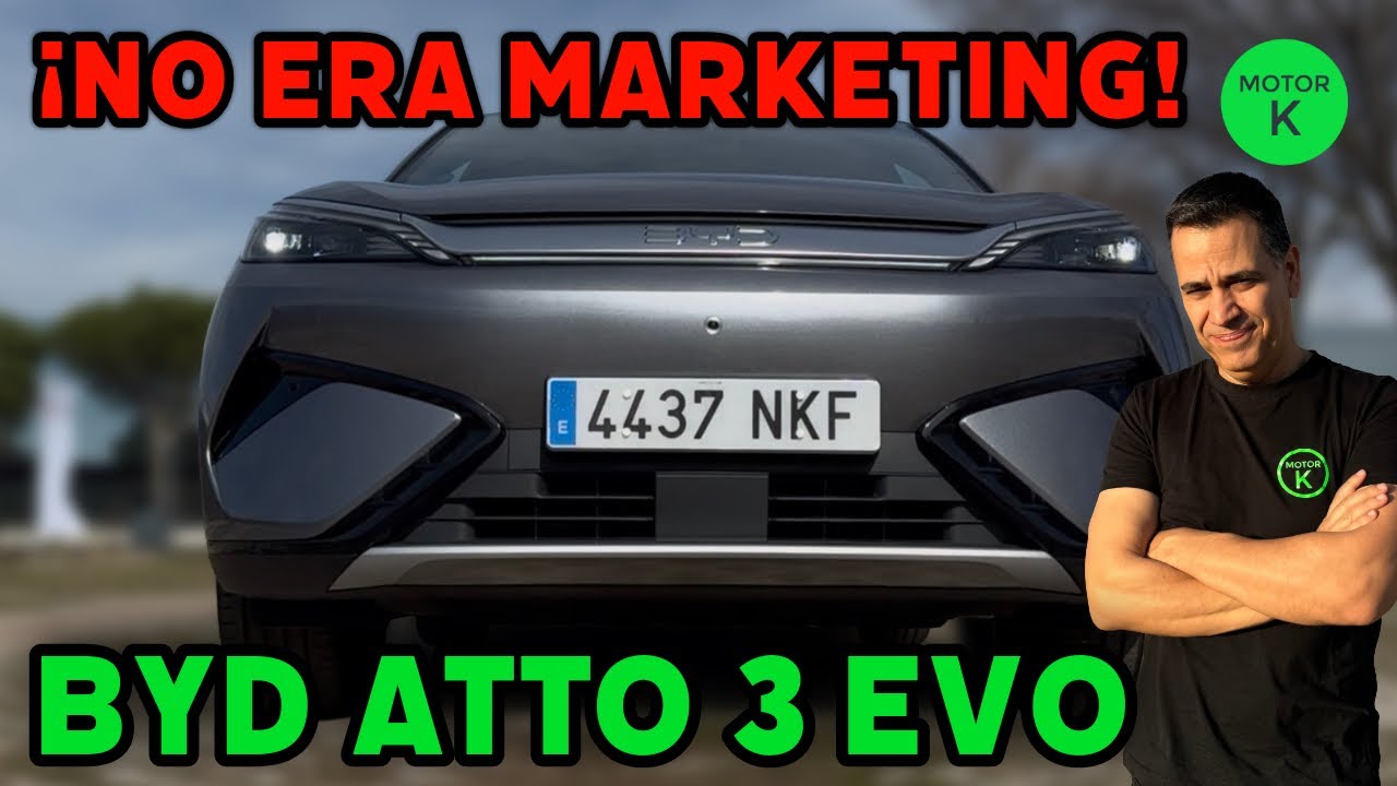 Nuevo BYD ATTO 3 EVO ¿Marketing chino? Mira estas cifras… Deja en evidencia a Europa | MOTORK