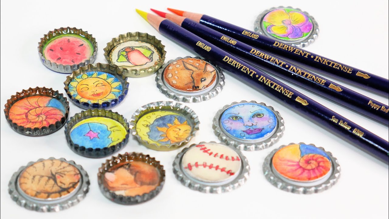DIY Bottle Cap Pendants // Frugal Friday!