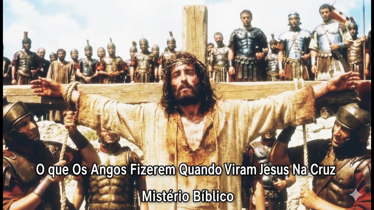 Oque Os Anjos Fizeram Quando Viram Jesus Na Cruz - Mistério bíblico
