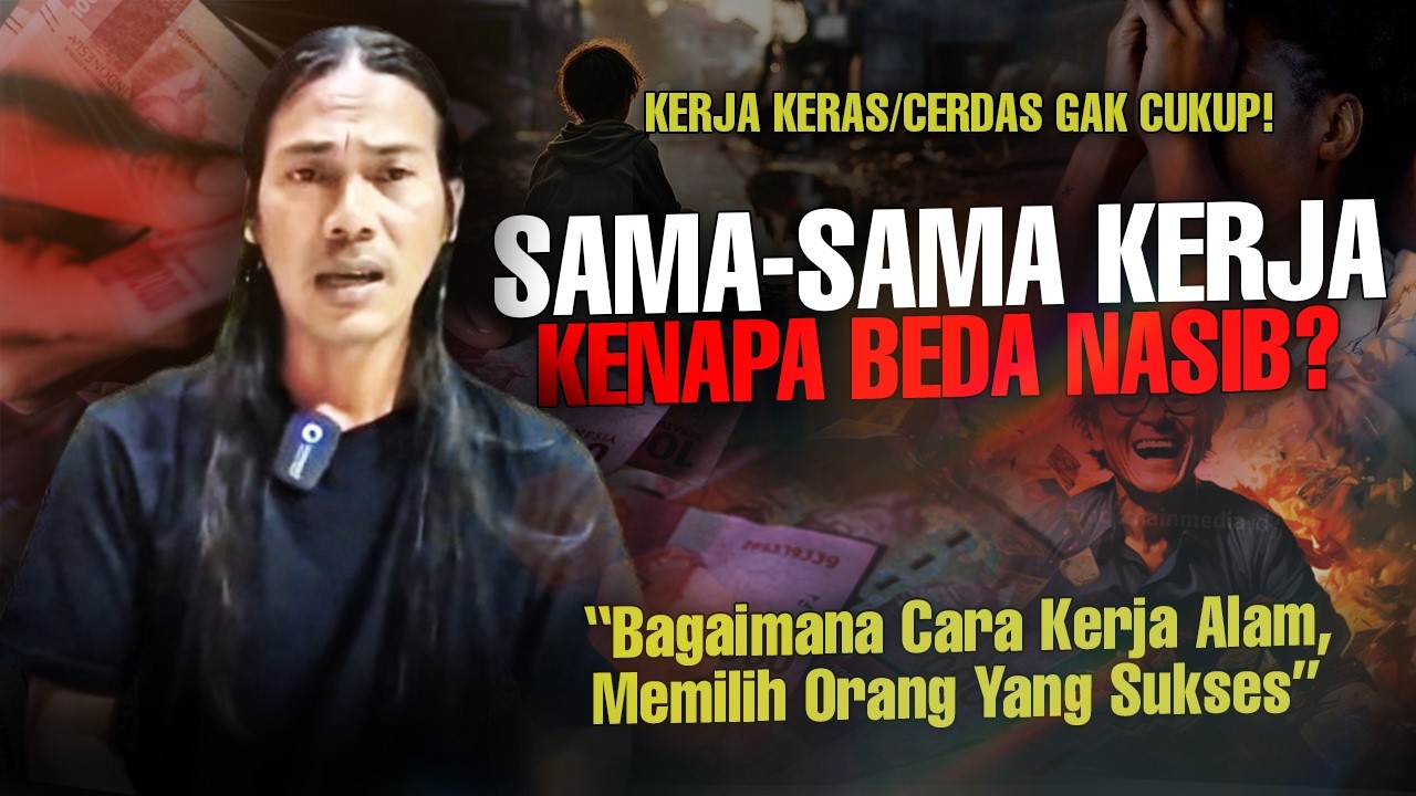 Sadar Sebelum Terlambat - Buang Pola Pikir Ini Biar Rezeki Gak Seret. Kerja Keras Gak Bikin Kaya!