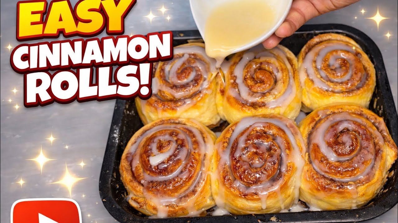 Soft Cinnamon Rolls | Easy Homemade Recipe