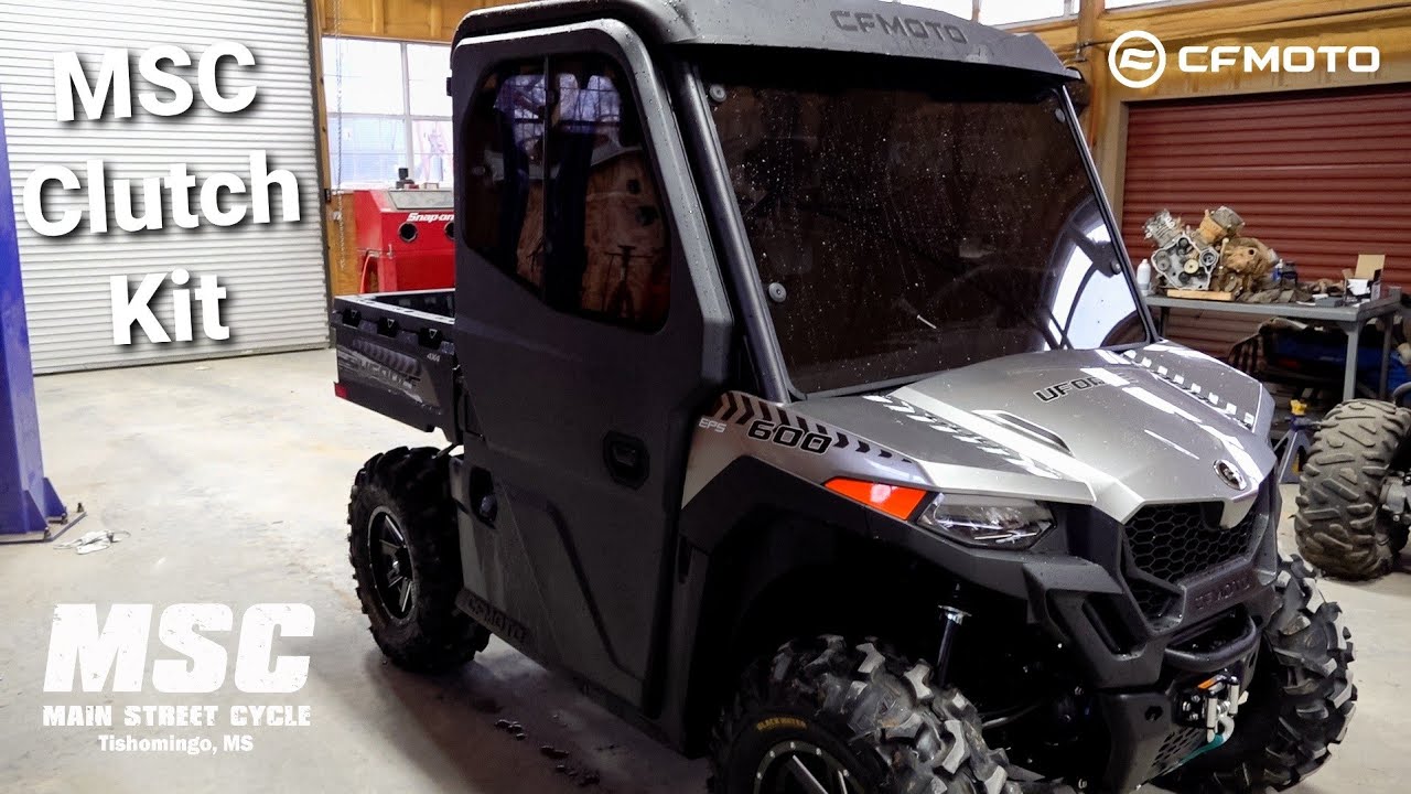 Тестирование комплекта сцепления CFMOTO UFORCE 600 MSC | Улучшение тяги на низких и средних оборотах