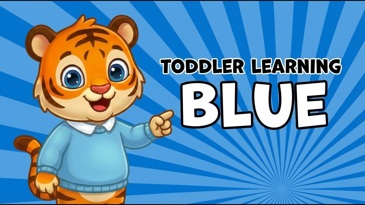 Learning colours and learning to speak - Gentle introduction to speech your toddlers