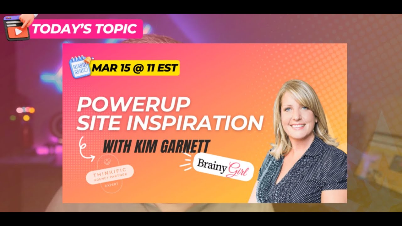 Unleash Your Thinkific Site's Superpowers! Live stream replay with Rob Galvin