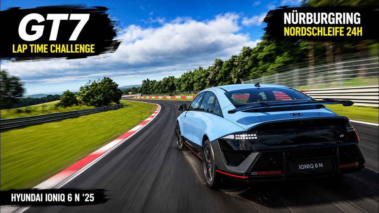 GT7 Lap Time Challenge | N&uuml;rburgring 24h Nordschleife | Hyundai IONIQ 6 N &rsquo;25 #gt7 