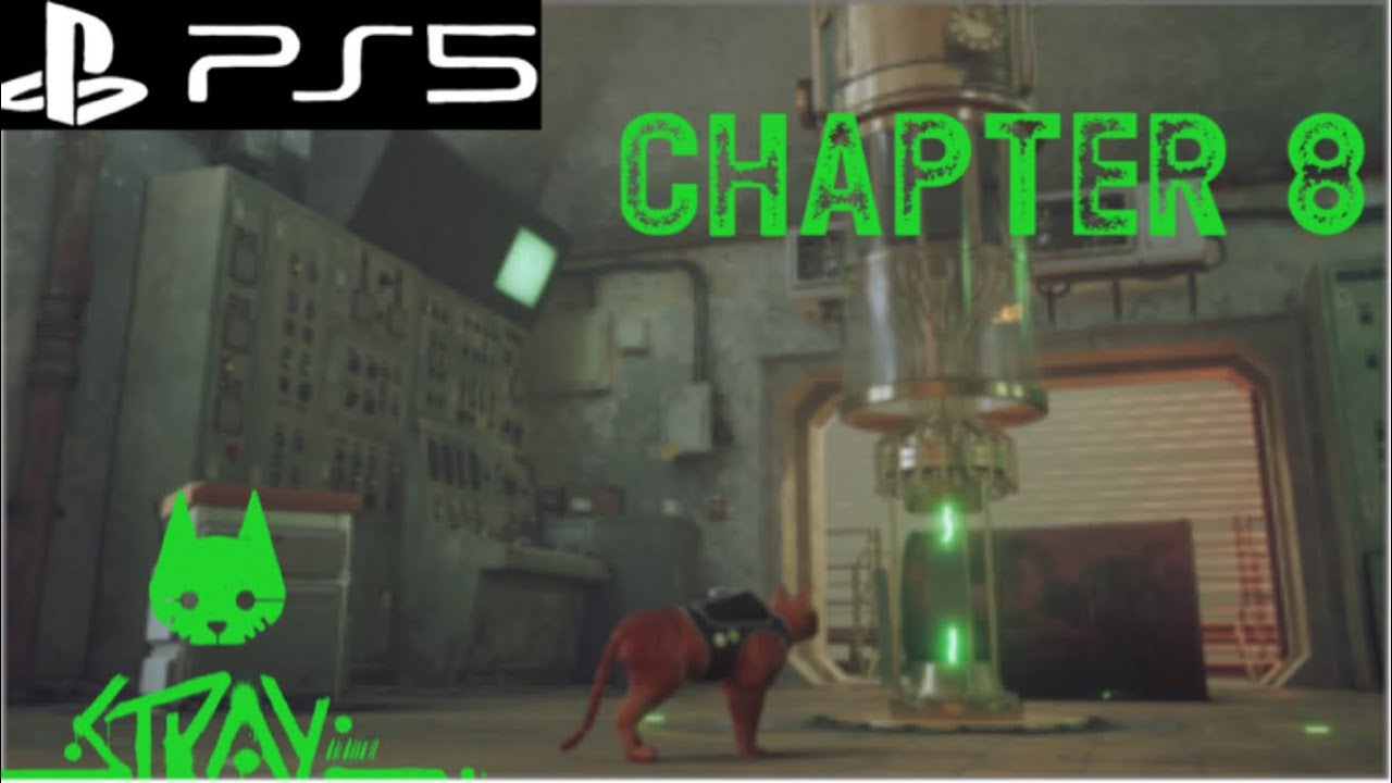 Stray - Neco Corp Factory (Battery)- GamePlay Walkthrough (Chapter 8) #stray #straycat