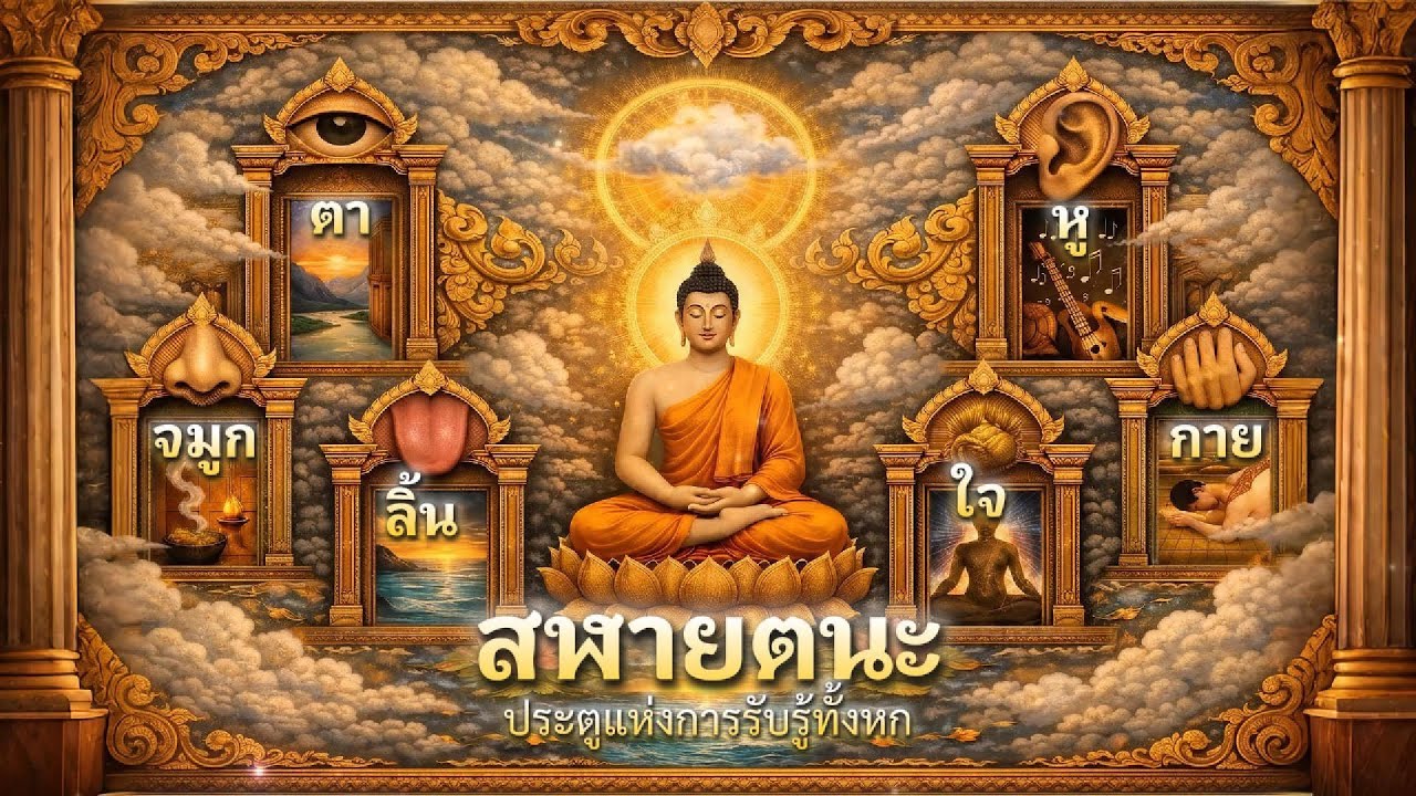 สฬายตนะ : ประตูแห่งการรับรู้ทั้งหก