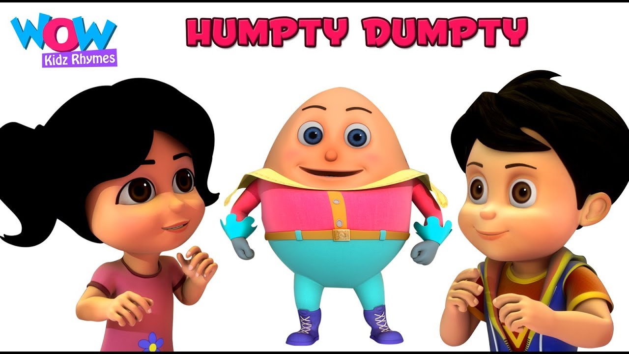 Humpty Dumpty Nursery Rhyme | Learn From Your Mistakes | 3D Animation English Rhymes for children