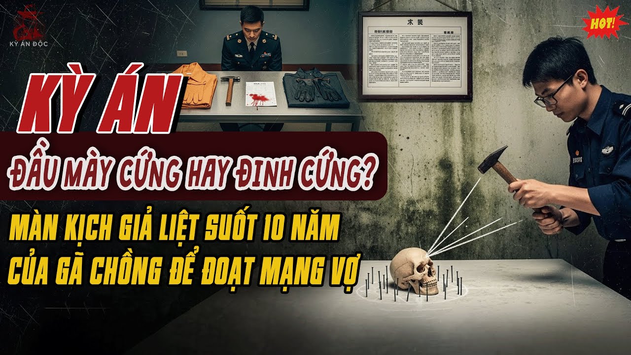 🚨Kỳ Án Trung Quốc: Đầu Mày Cứng Hay Đinh Cứng? Màn Kịch Giả Liệt 10 Năm Của Gã Chồng Để Đoạt Mạng Vợ