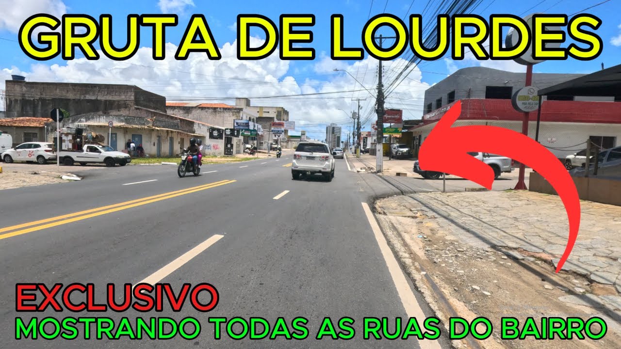 GRUTA DE LOURDES | MOSTRANDO TODAS AS RUAS DO BAIRRO | Maceió - AL | 4K UHD
