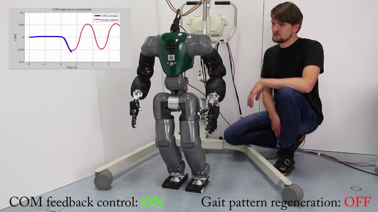 Dynamic Walking - Online Gait Pattern Regeneration for Bipedal Robots