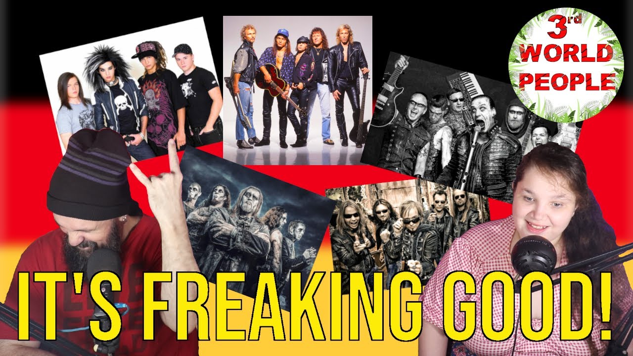 3rd WORLD PEOPLE DISCOVER TOP 50 GERMAN ROCK SONGS | GERMANY REACTION