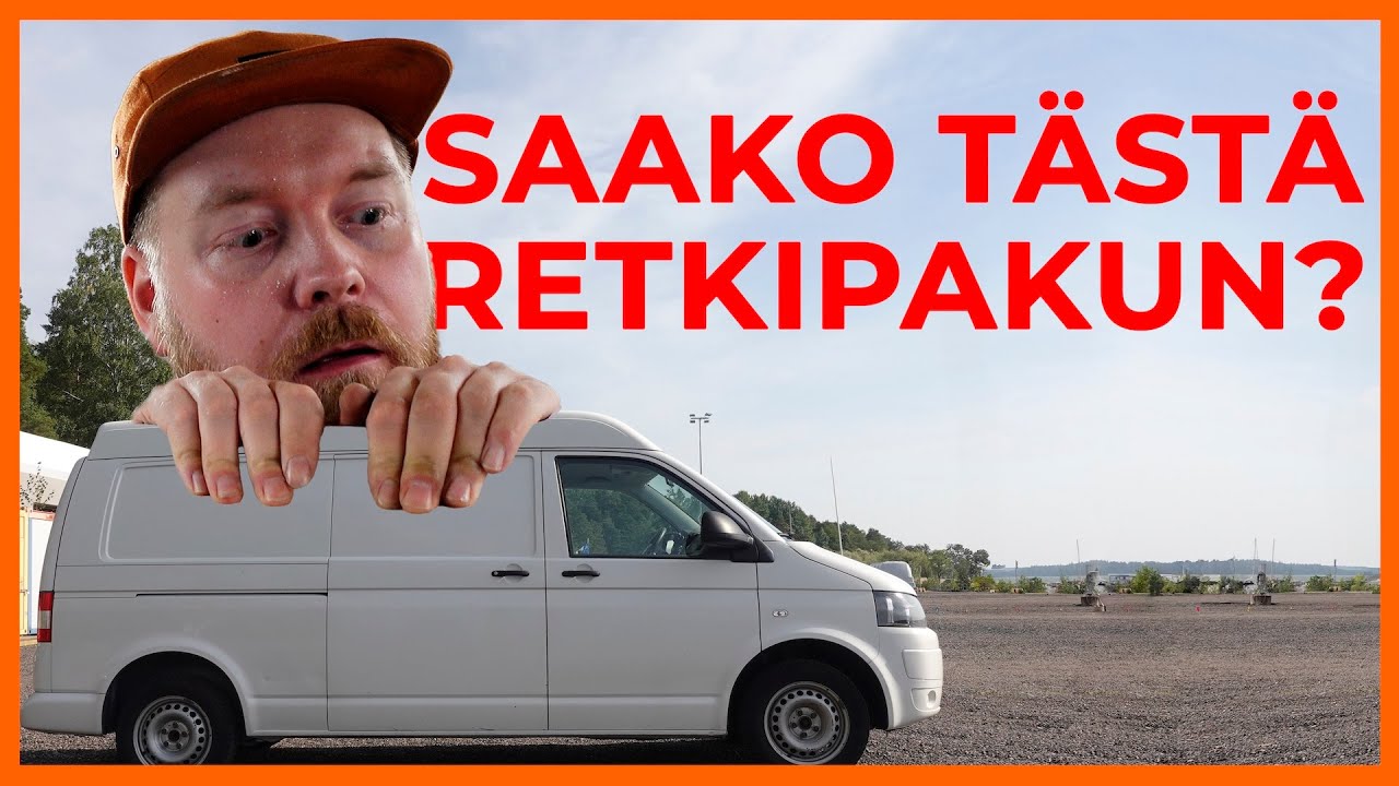 Retkipakun rakennus - Volkswagen Transporter