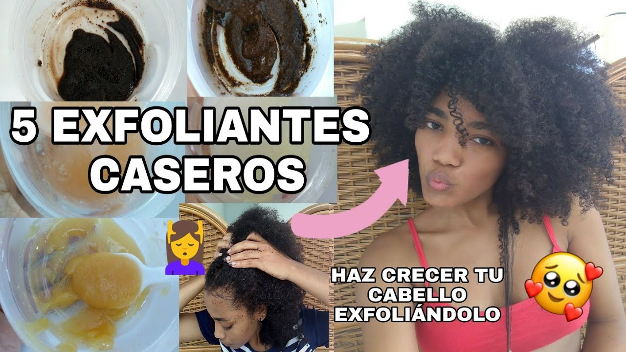 EXFOLIANTES CASEROS PARA EL CUERO CABELLUDO | HAZ CRECER TU CABELLO EXFOLIÁNDOLO 💆👍| Rachell Santos