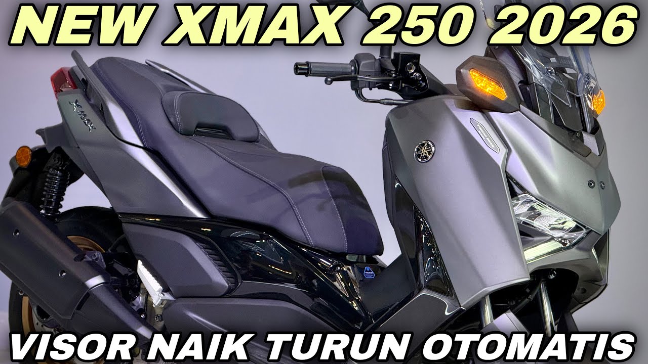RESMI‼️NEW YAMAHA XMAX 2026 VISOR ELECTRIC