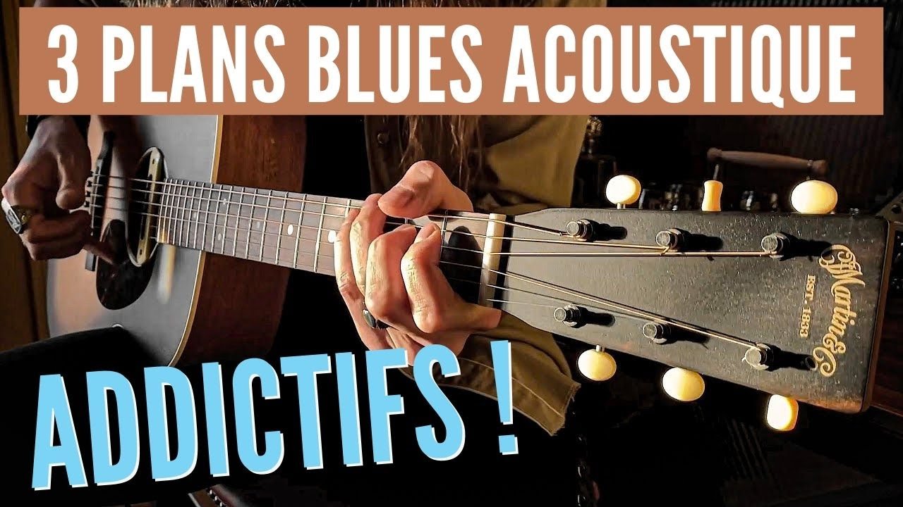 Les Bases du Blues # 1 - Descentes Blues en Mi (Cours de Guitare)