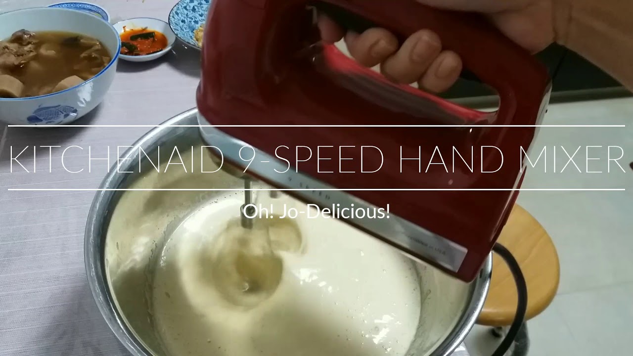 KitchenAid 9-Speed Handheld Mixer