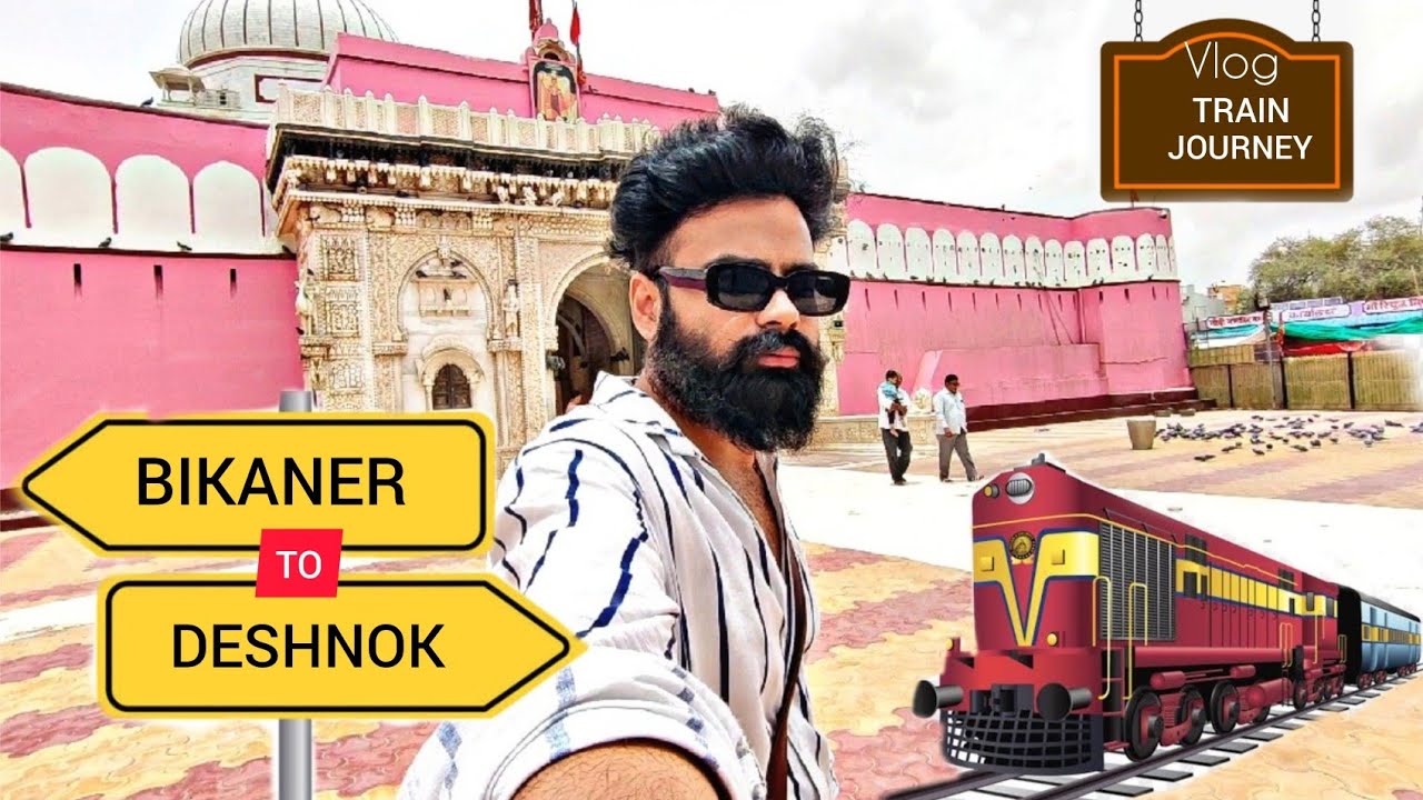 Bikaner To Deshnok. Vlog Train Journey. करणी माता मन्दिर