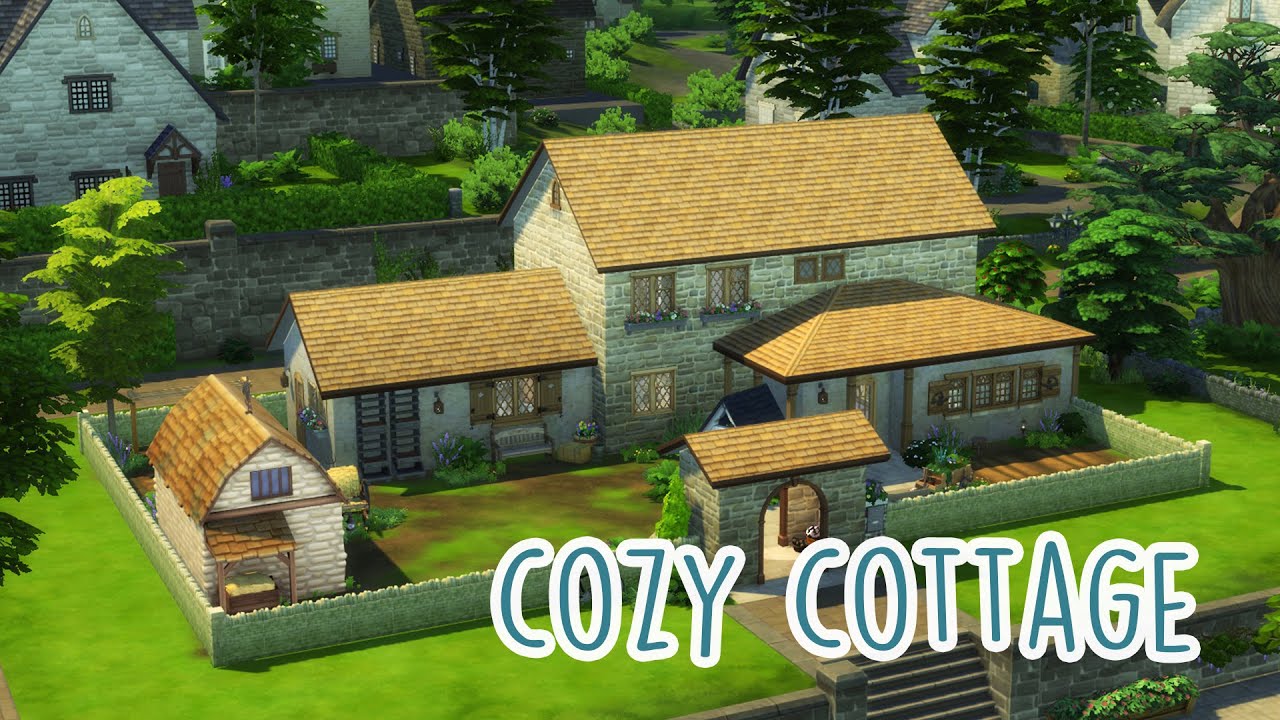 Sims 4 | House Building | Cozy Cottage