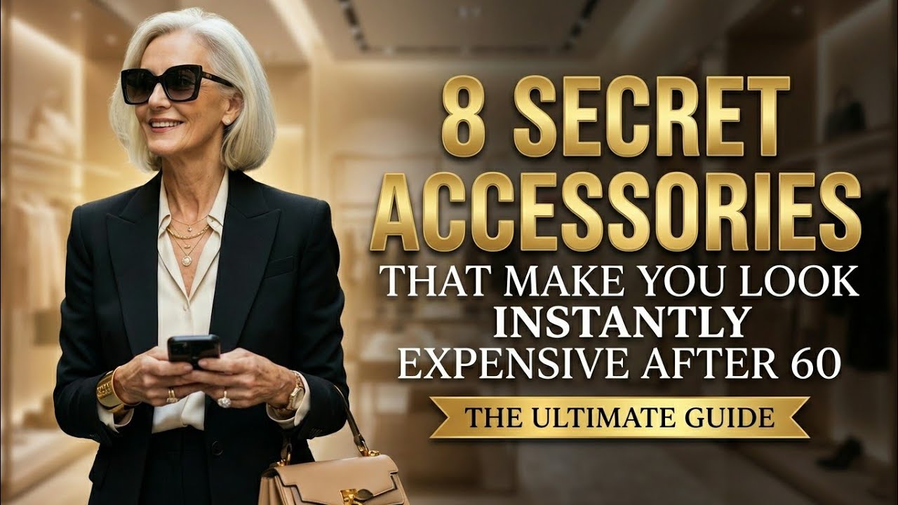 8 Accessories That Make You Look Instantly Expensive After 60