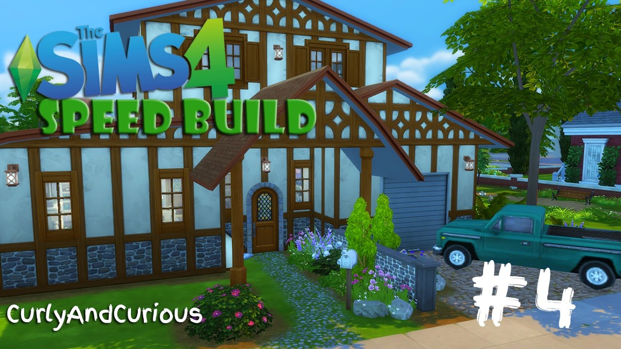 The Sims 4 - Rustic House - SPEED BUILD #4 [NewCrest]