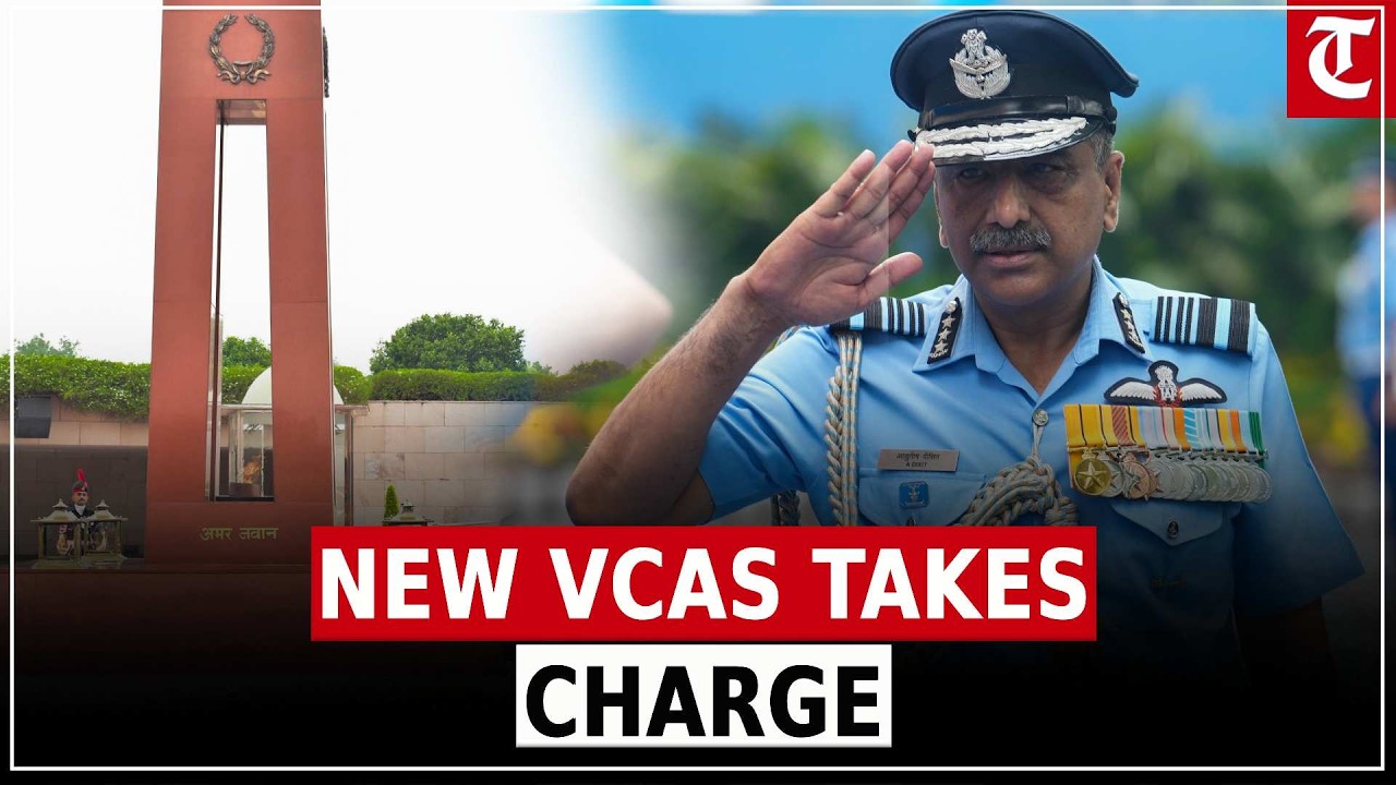 Air Marshal Ashutosh Dixit Assumes Charge as Vice Chief of Air Staff, Pays Tribute at War Memorial