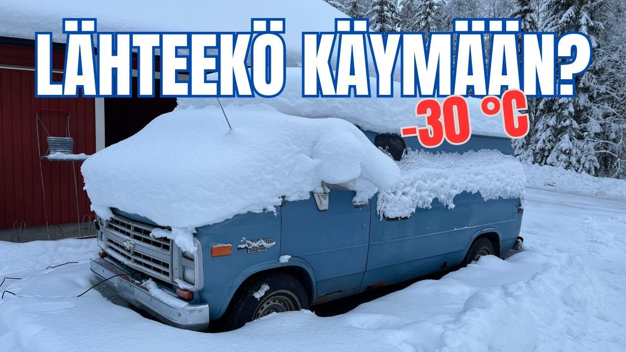 Lähteekö Chevy käymään? | Chevy Van G20 6.2 D |