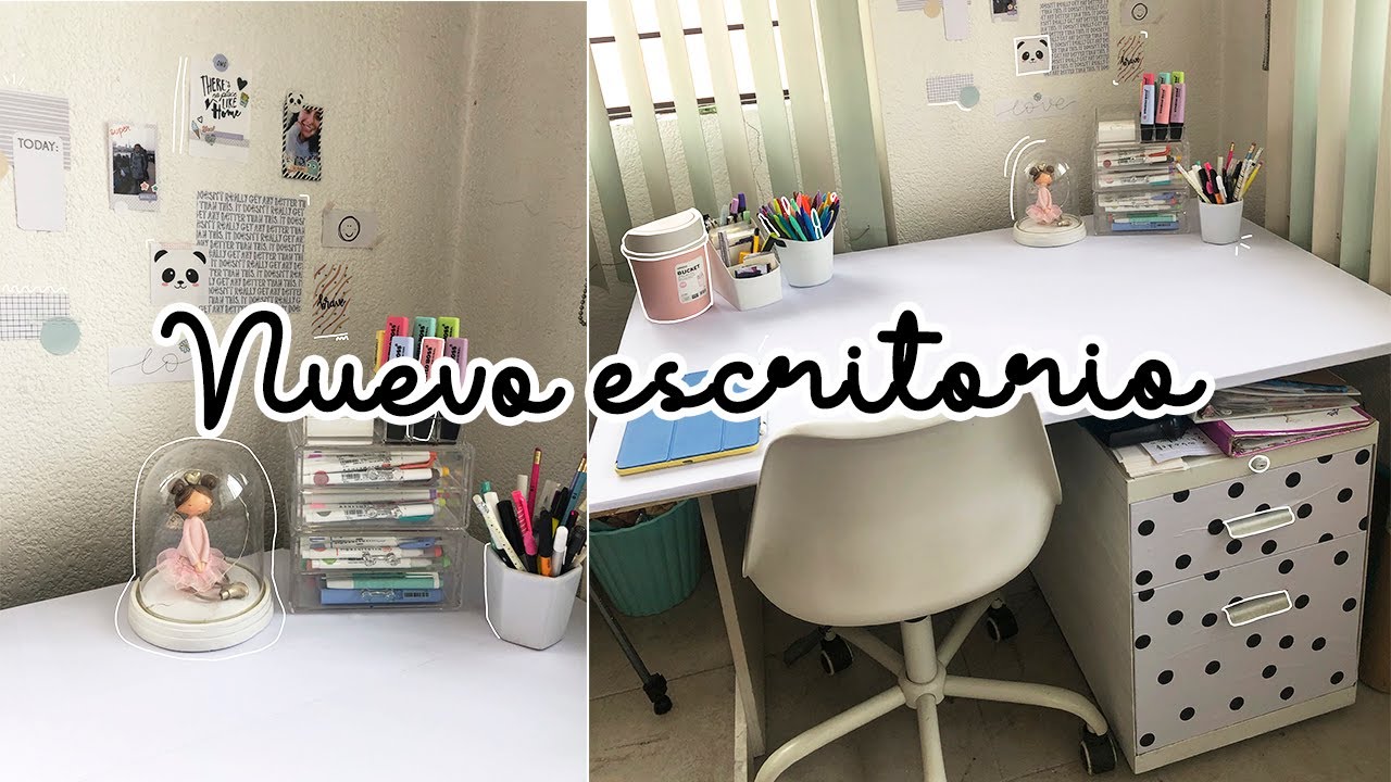 ¡Remodelé mi escritorio! 🤩