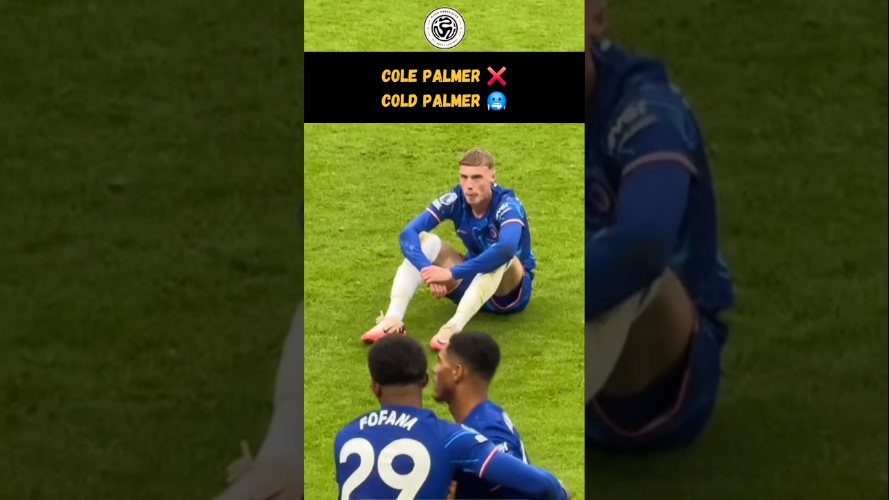 Cole Palmer Sits Calmly Amidst On-Field Chaos During Chelsea vs Nottingham Forest Clash