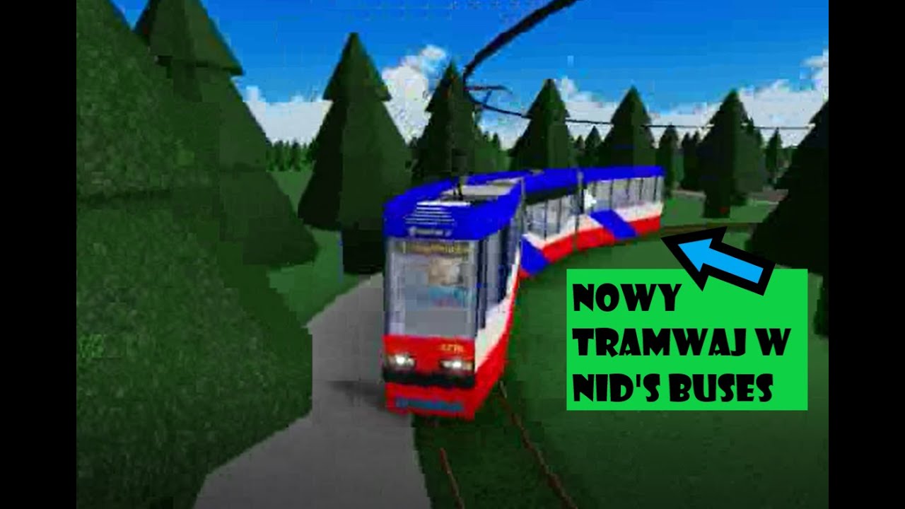 Nowy Tramwaj w Nid's Buses. W malowaniu Smukalskim [czyli moim].