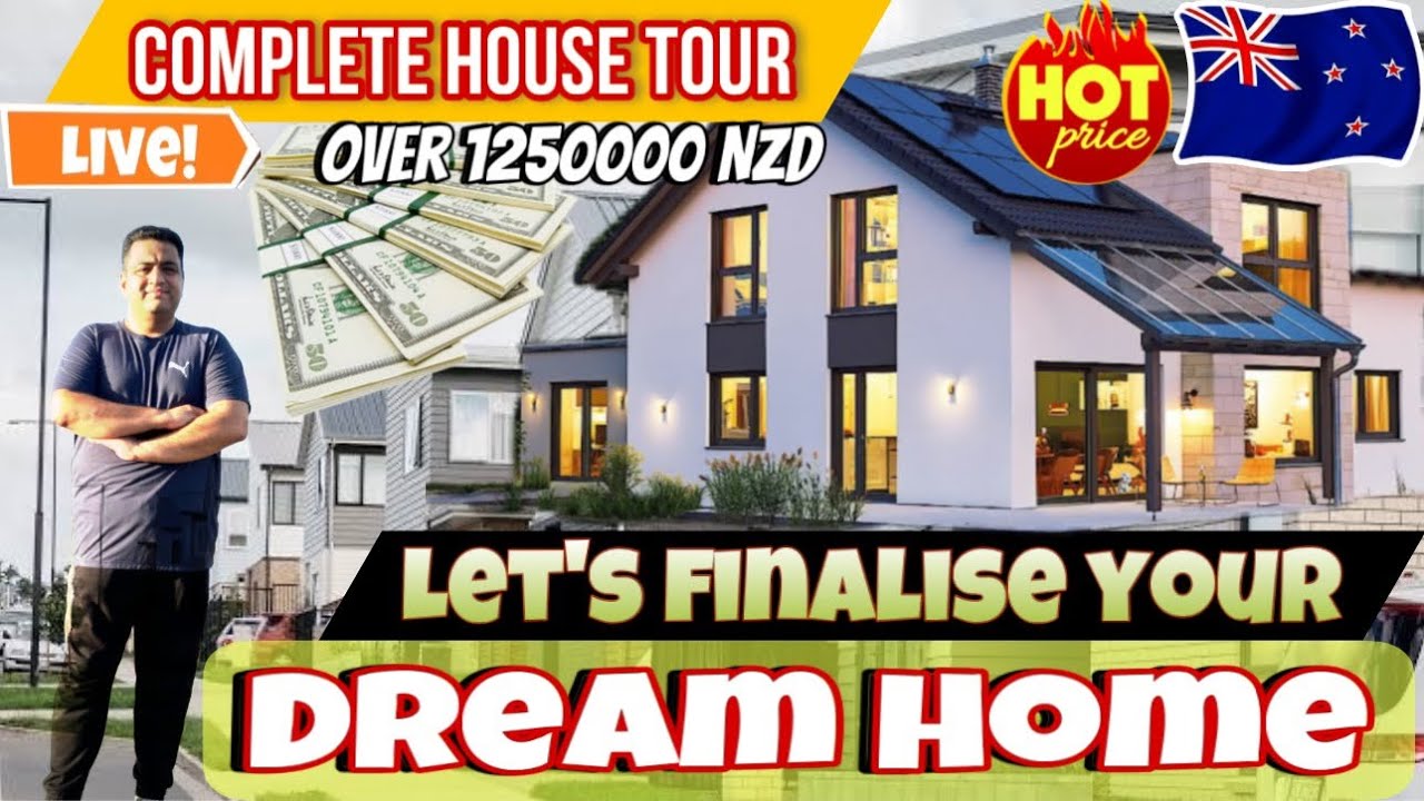 Complete House Tour 2024 | Brand New House | 1.25 Million Dollars | Settling in New Zealand