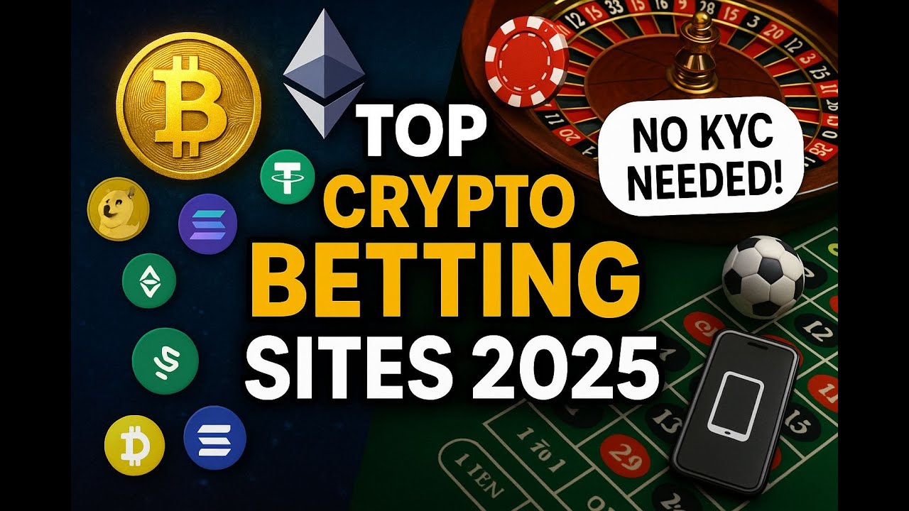 Top 8 Crypto Betting Sites in 2025  Best Crypto Gambling Guide & Bonuses! #betting #crypto #bitcoin