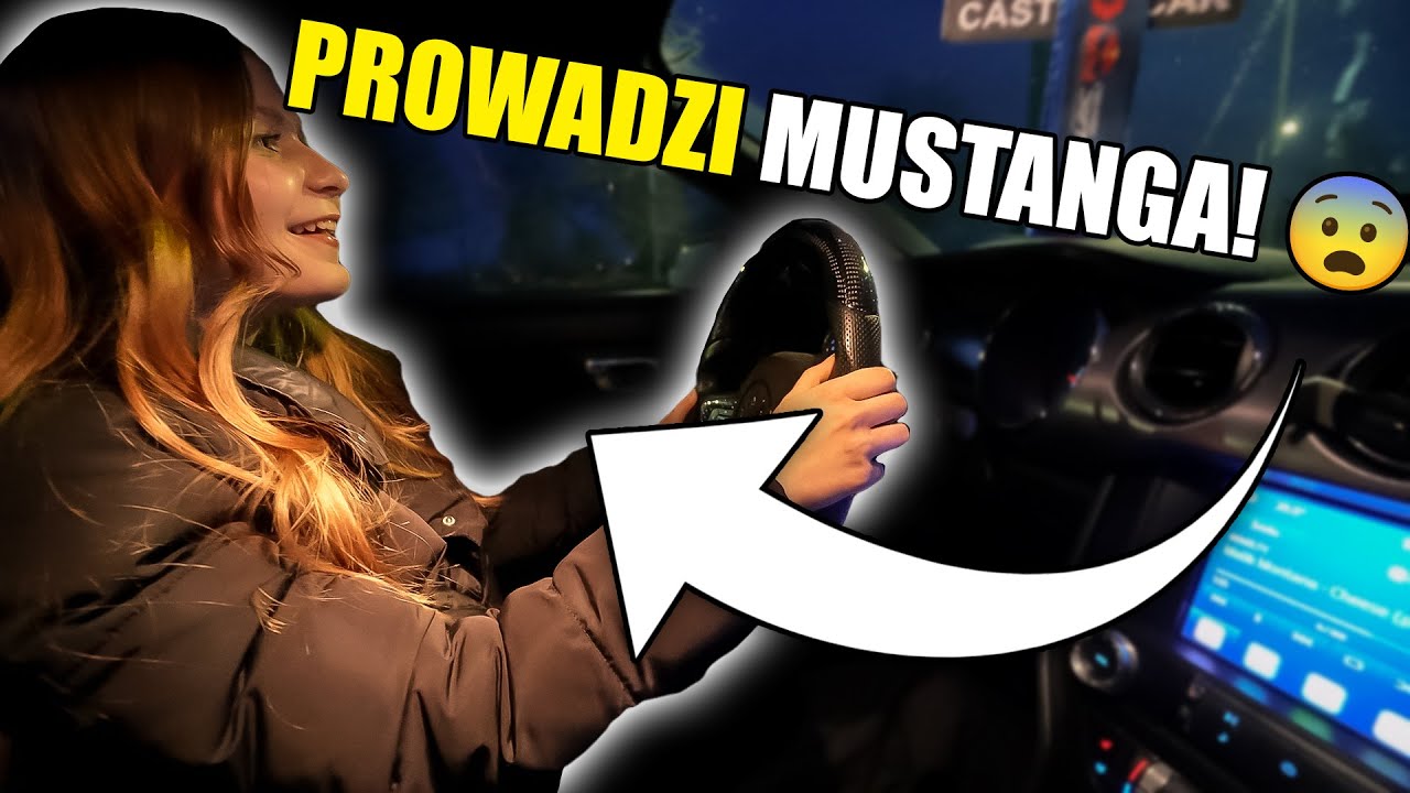 DAŁEM JULCE POPROWADZIĆ MUSTANGA 700HP 😲