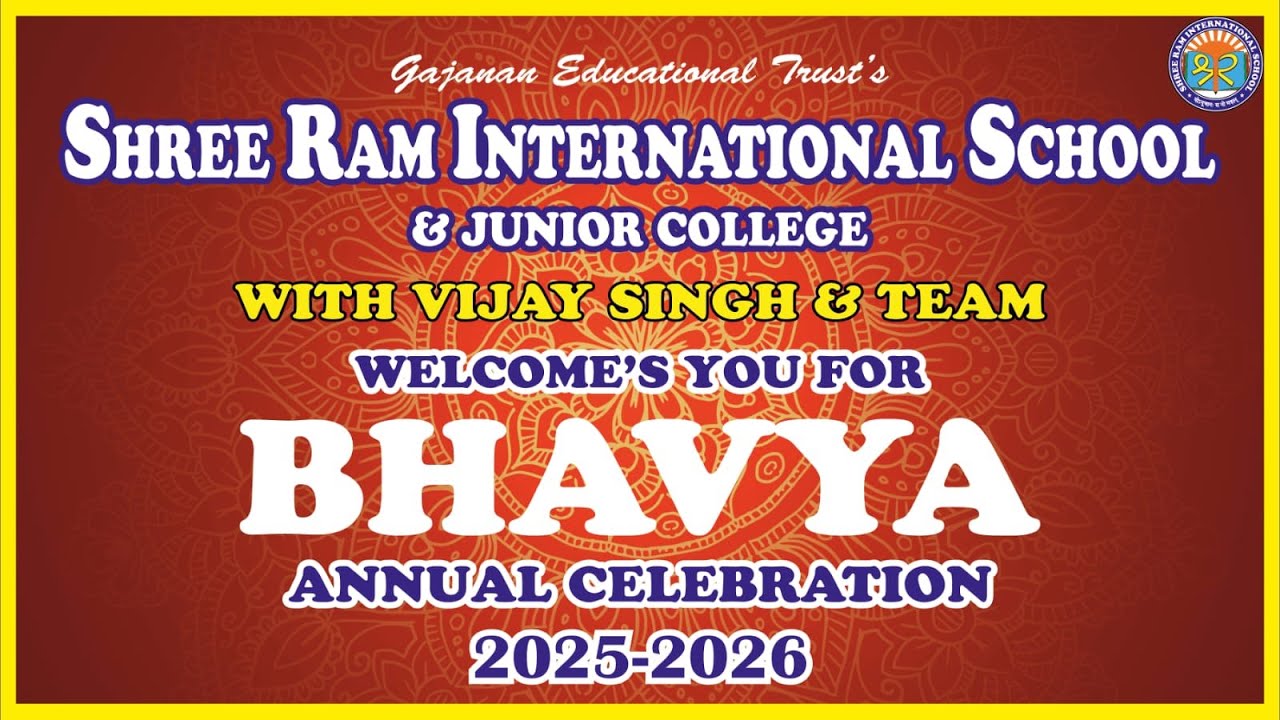Shree Ram International School & Junior College is live
