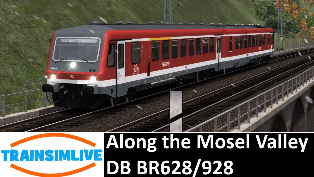 Let's Play Train Simulator 2016 - Mosel Valley, BR628