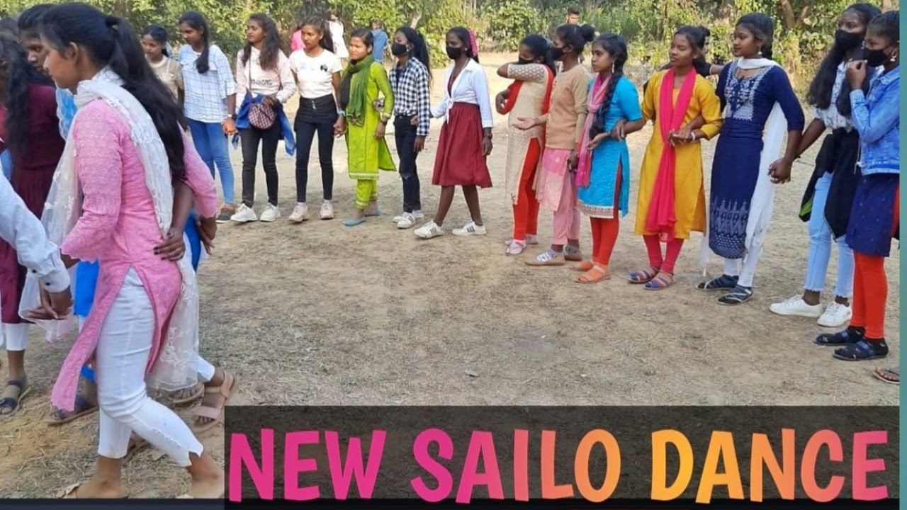 New nagpuri chain dance ,sadri sailo dance video, nagpuri hit song  nsm college dance videochristmaS