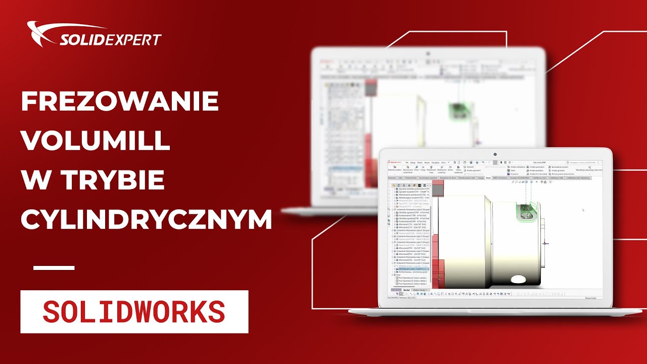 Frezowanie Volumill w trybie cylindrycznym